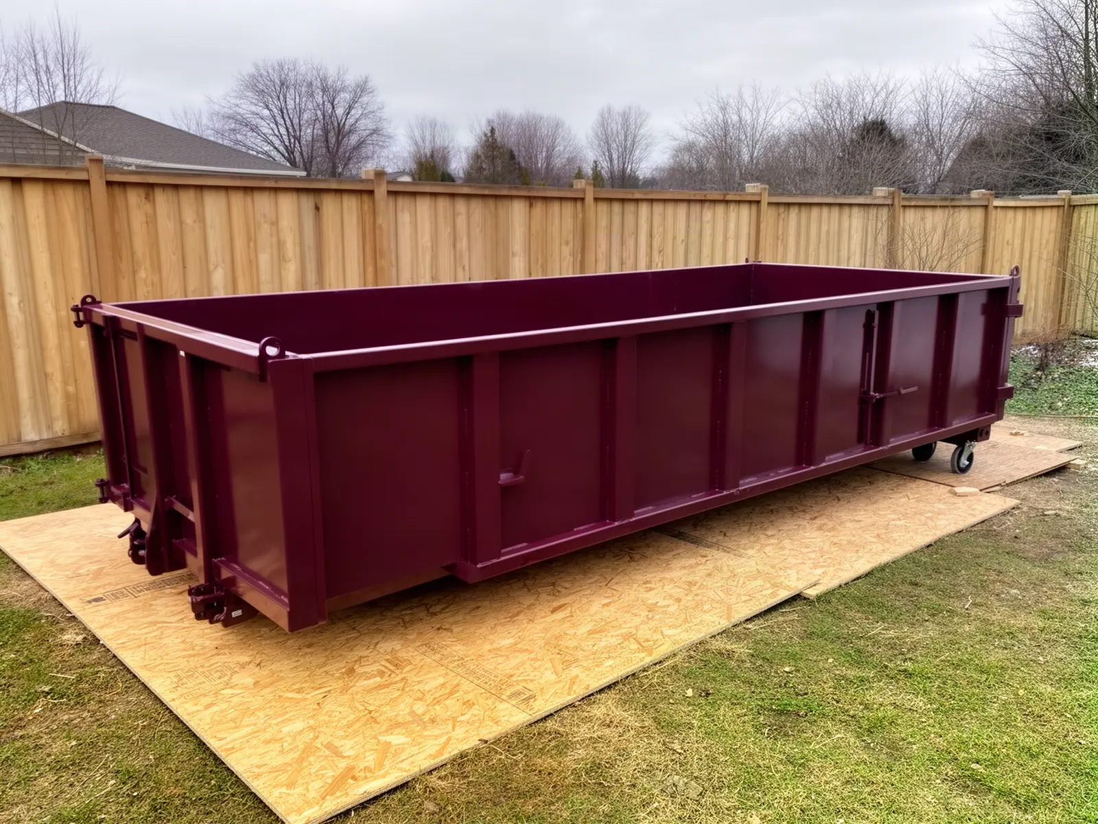 Roll-off dumpster from Springfield Blue Collar Dumpster Rental in Springfield, MO